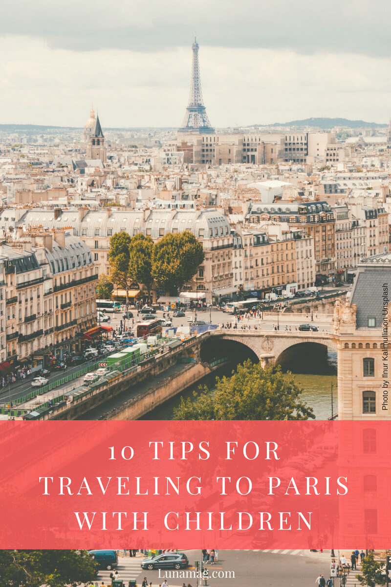 10 tips for traveling to Paris with children