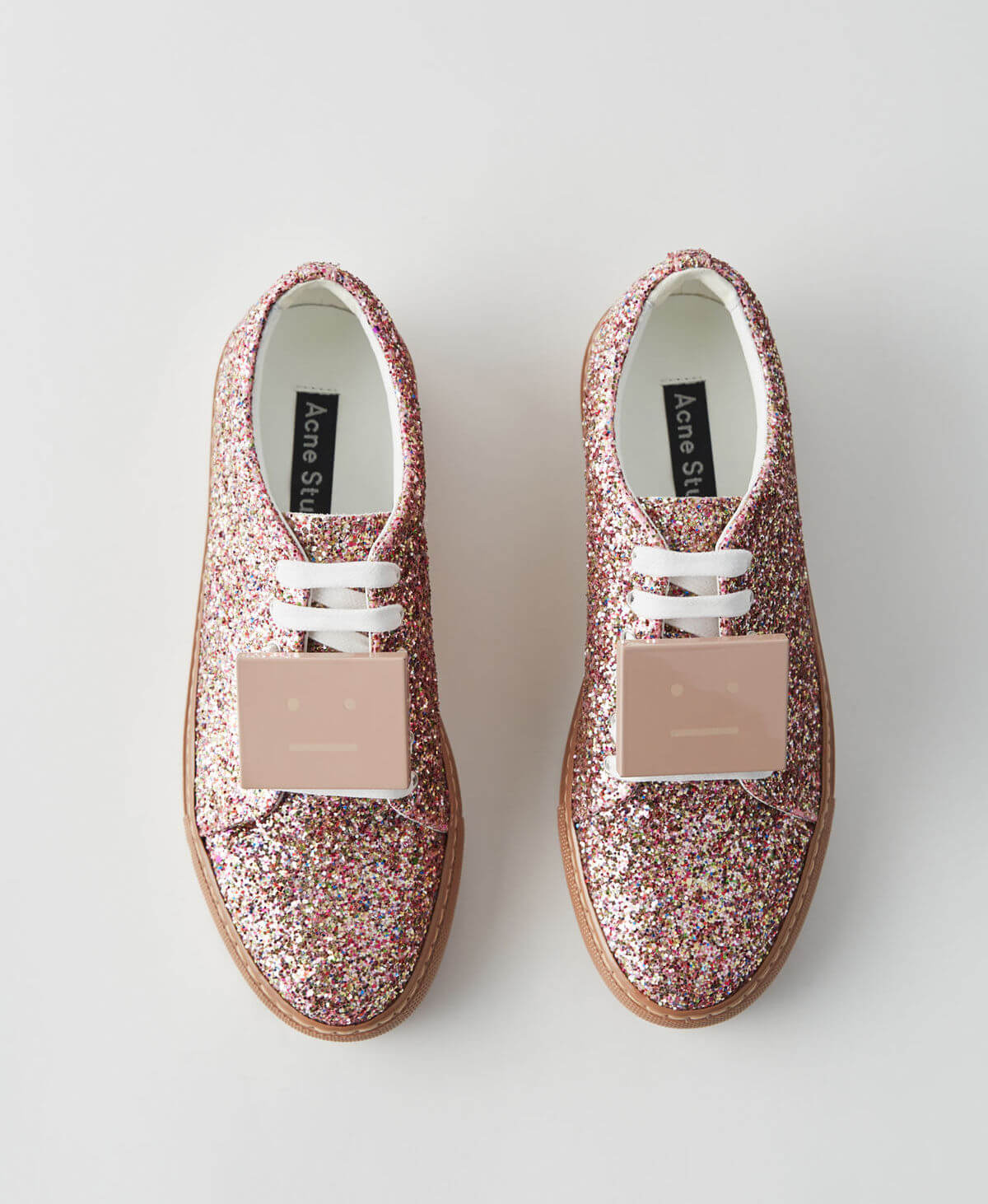 acne sneakers glitter