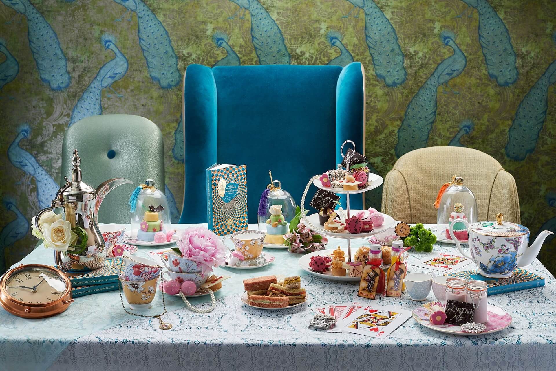 St James's Court, A Taj Hotel Serves an Alice in Wonderland themed tea