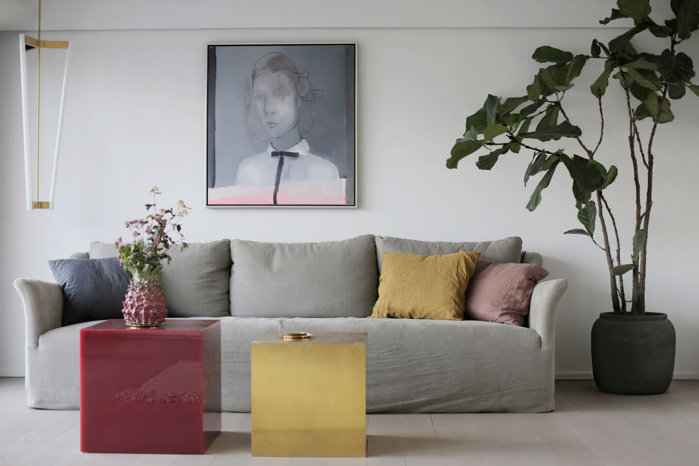 At home with Tine Holt Møller