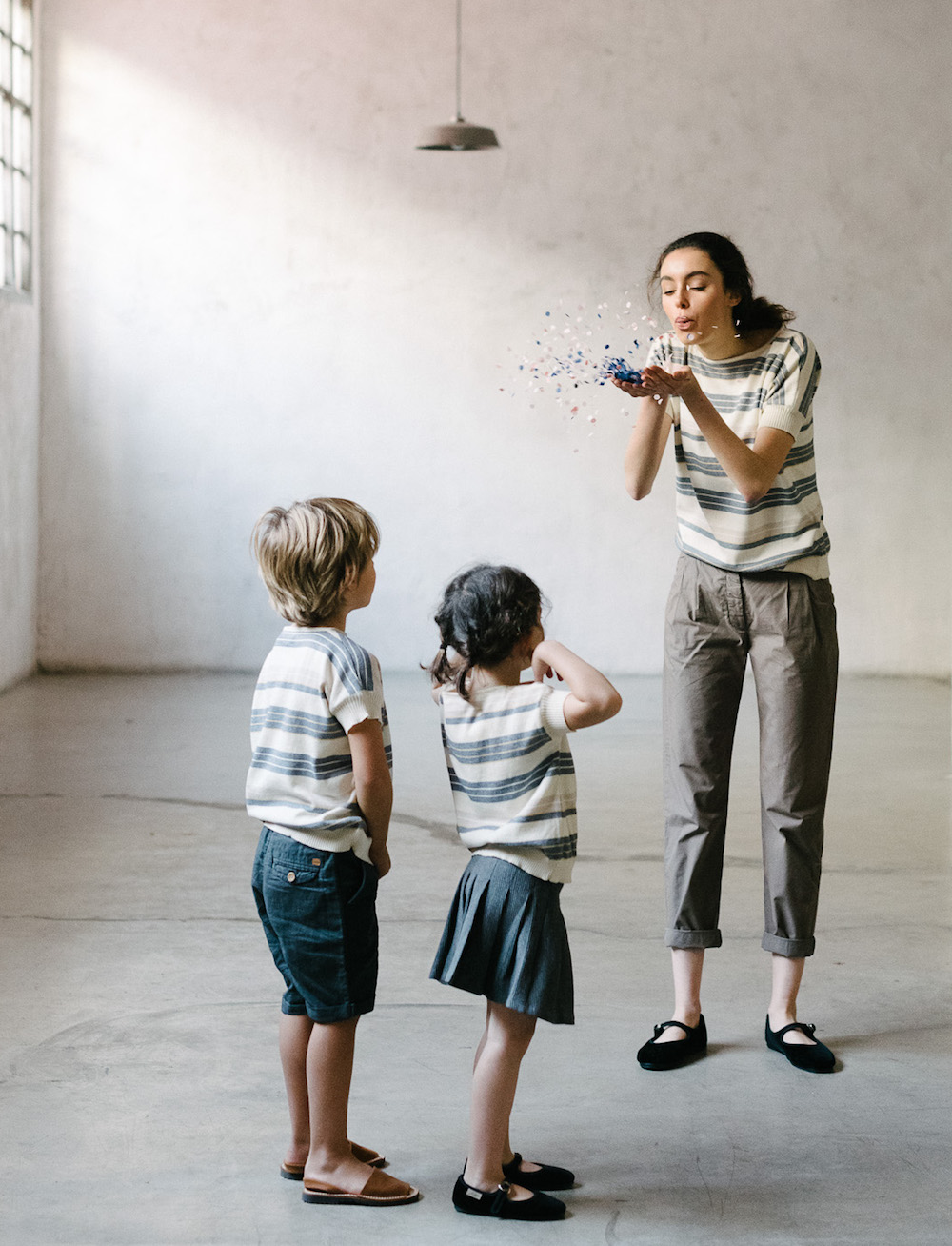 Counting Clouds Let's dance SS18 knitted clothes for kids