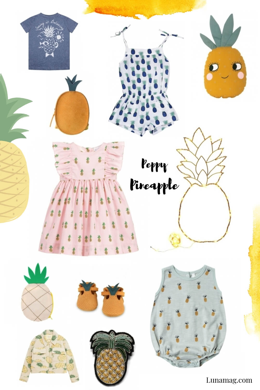 Fashion Fruits - Peppy Pineapple