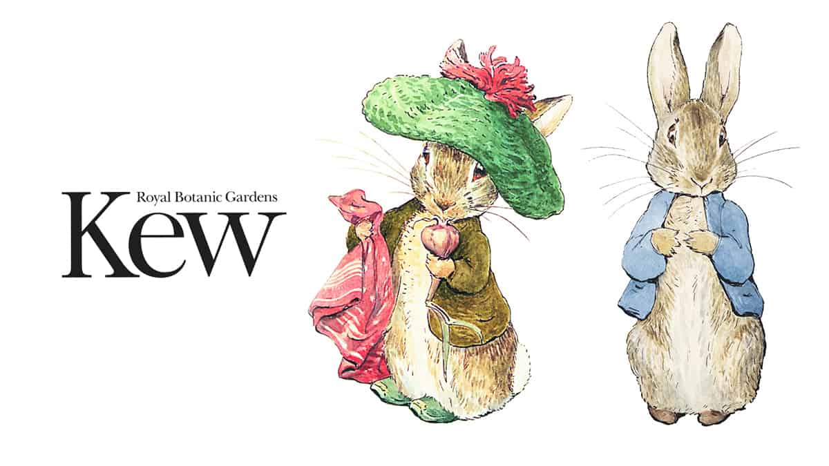 Peter Rabbit at Kew Gardens this Easter