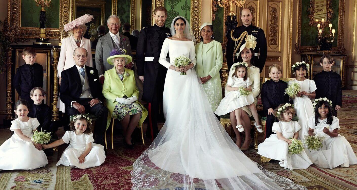 Official Royal Wedding photos and the kids steal the show
