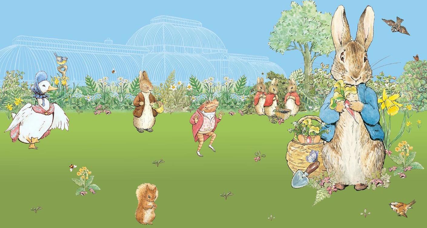 Peter Rabbit at Kew Gardens this Easter