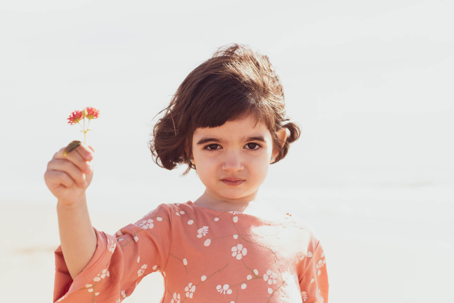 photographing children
