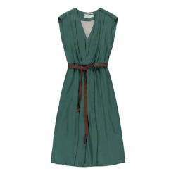 pleated-maxi-dress pomandere