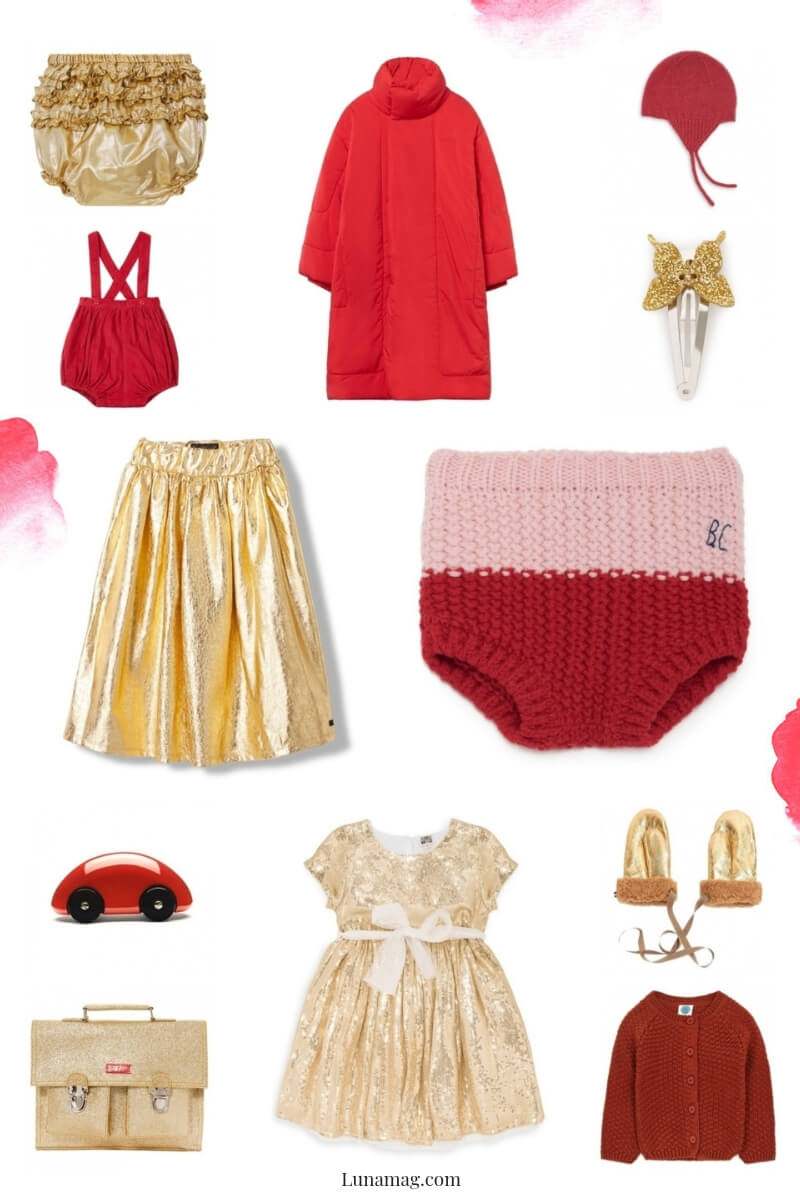 red gold edit for children
