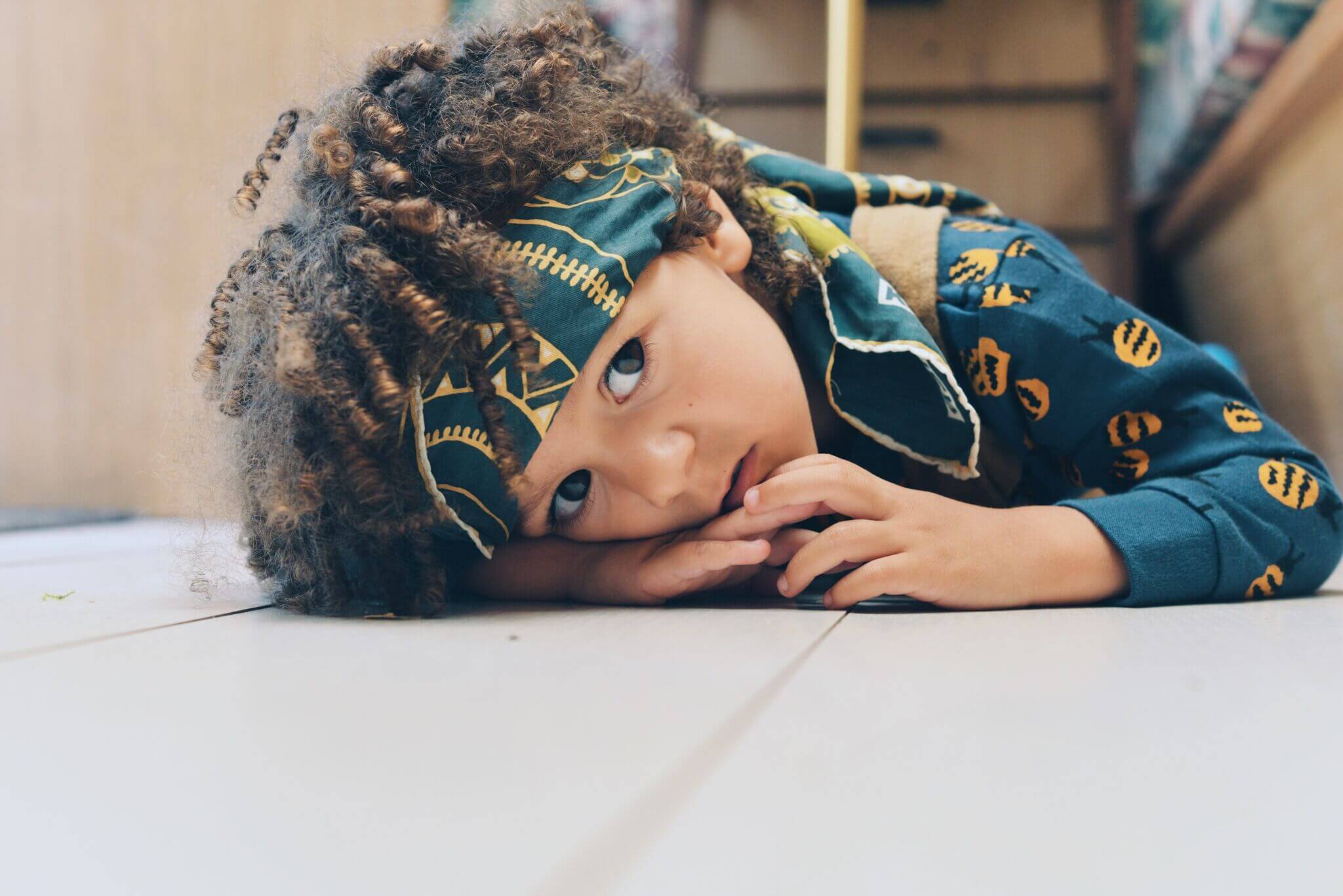 Retro Campers kids fashion editorial