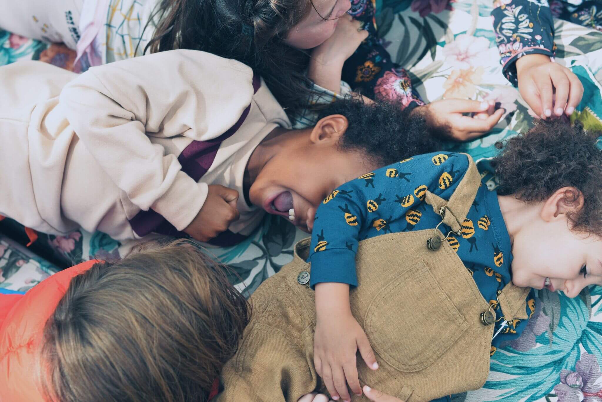 Retro Campers kids fashion editorial