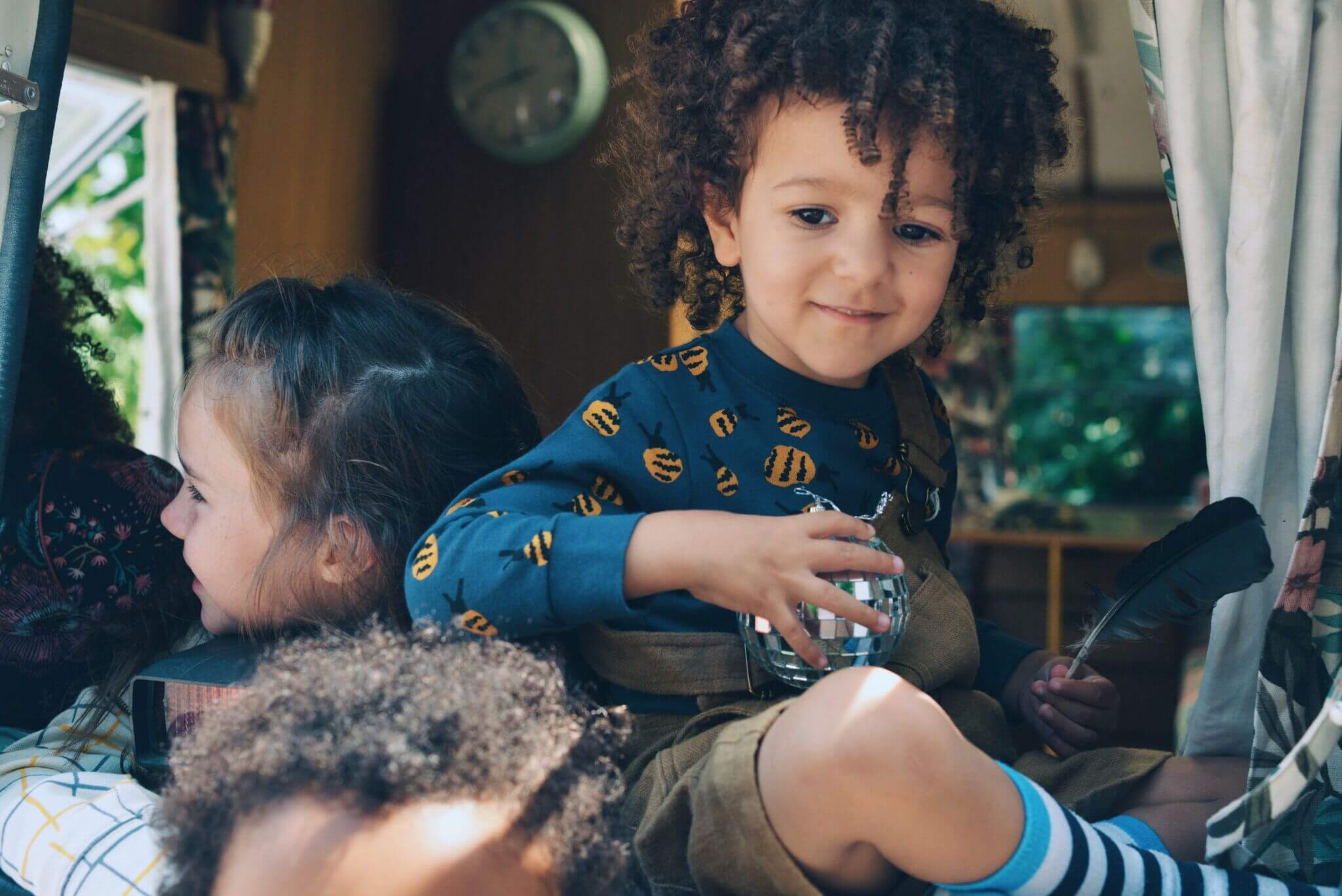 Retro Campers kids fashion editorial