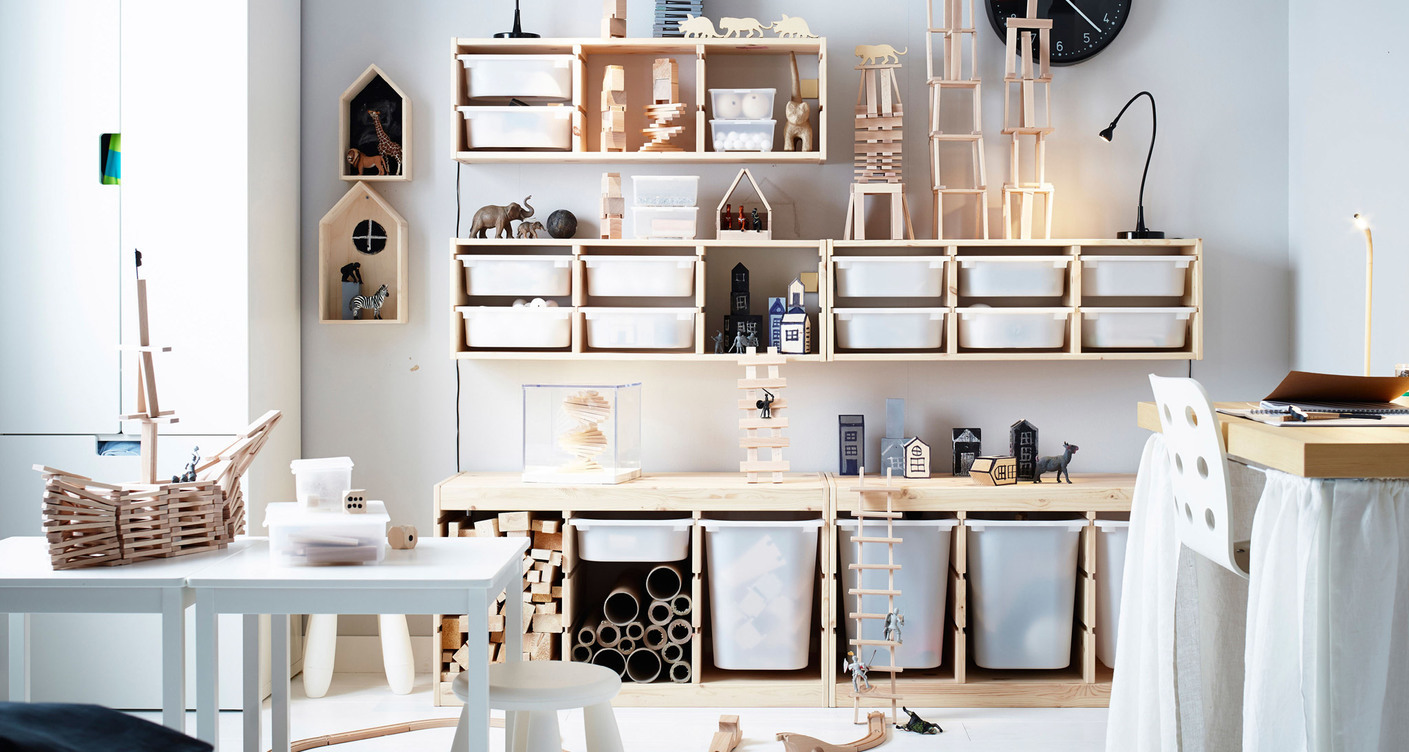 Storage for kids’ rooms