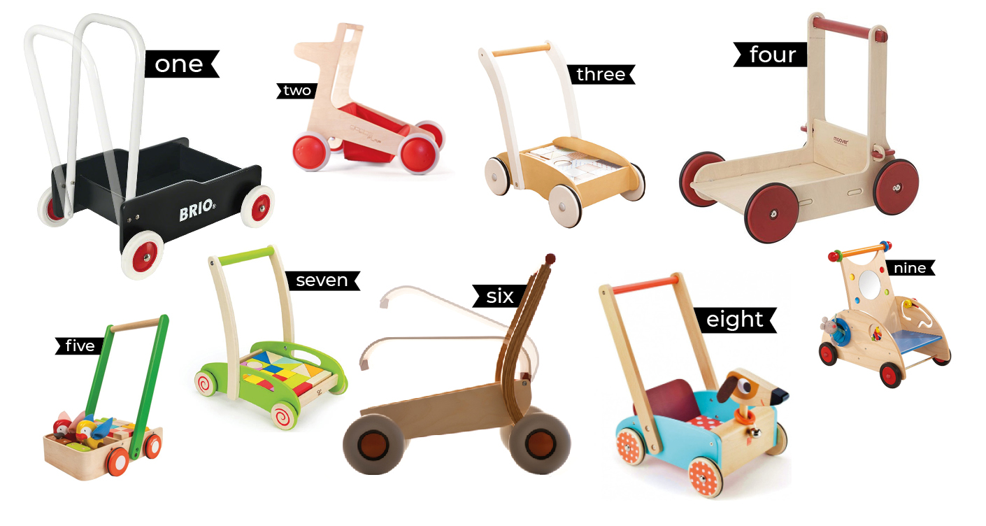 The best wooden baby walkers