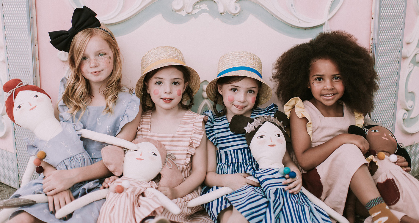 The most gorgeous rag dolls for kids