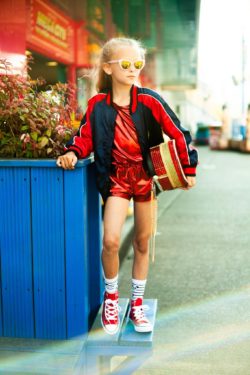 When in Summer kids fashion editorial