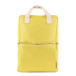 yellow kids cotton-backpack